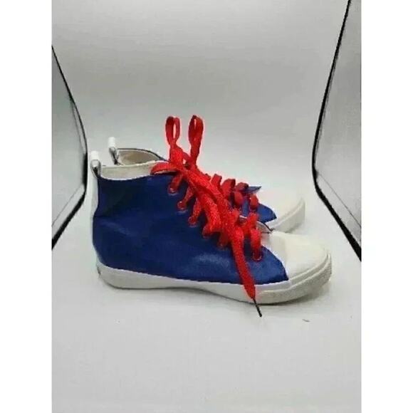 Ground Up Men's Size 6 Shoes Blue White Red My Hero Academia High Top Sneakers - Picture 4 of 8